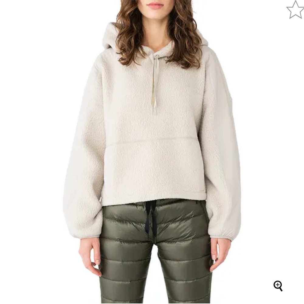 Holden Ivory Sherpa Hoodie Jacket